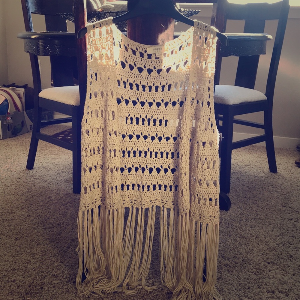 Umgee fringe vest